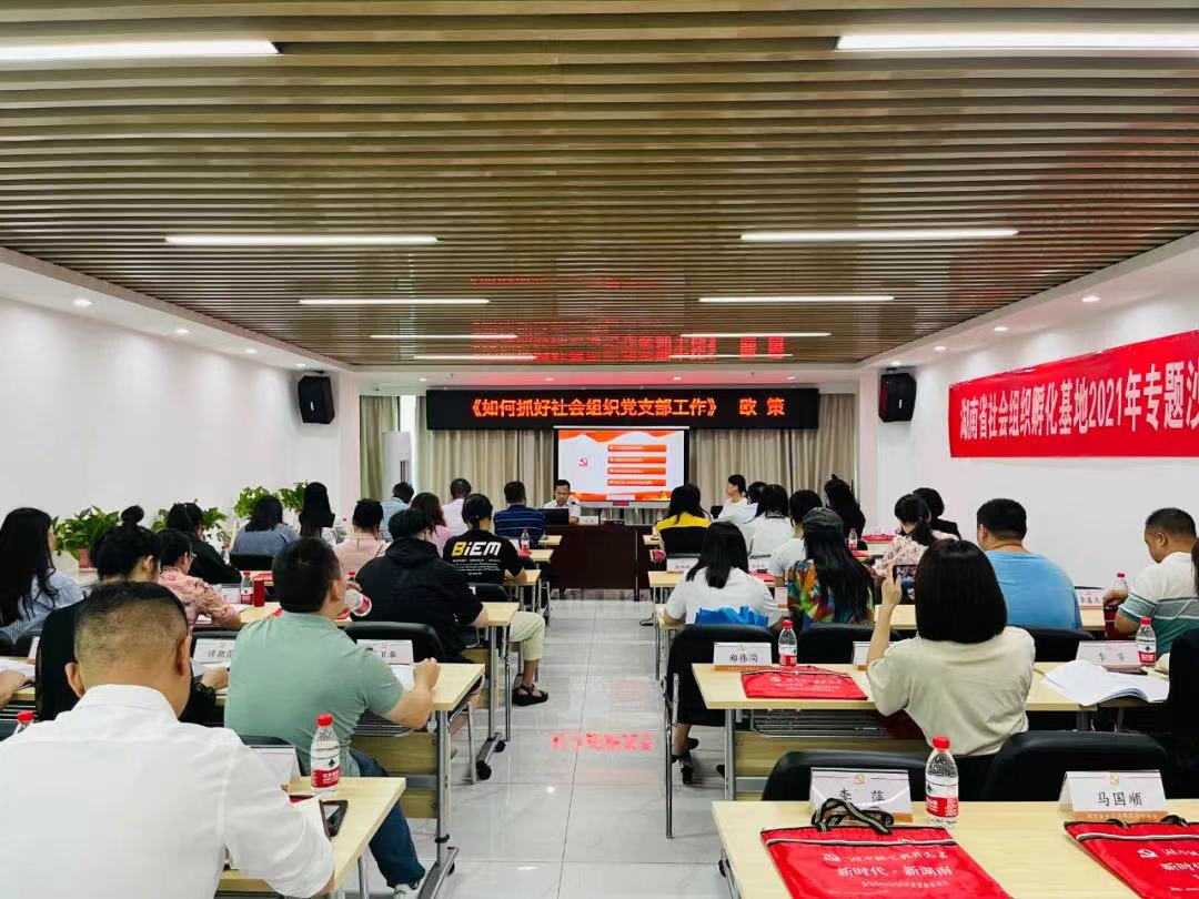 省社会组织党建沙龙活动在省臸仁社会工作服务中心举办